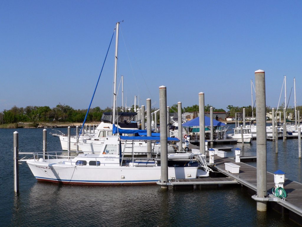 Palm Harbor Marina, Pensacola, Florida, USA ICP Piles