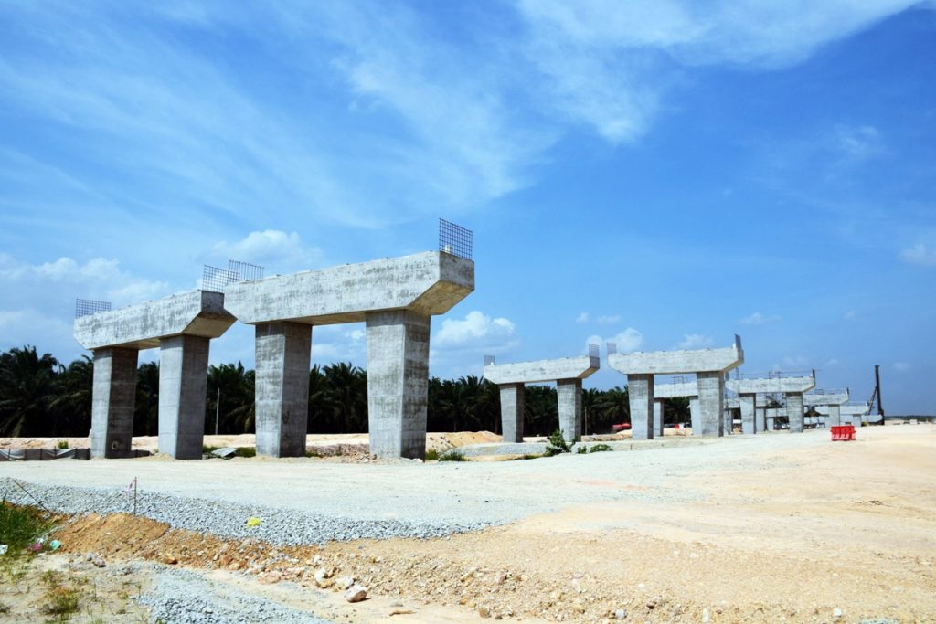 West Coast Expressway, Selangor, Malaysia ICP Piles